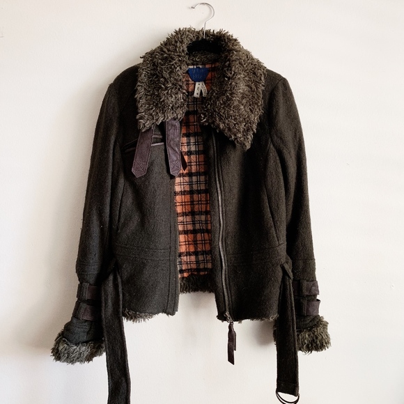 Free People Jackets & Blazers - Free People Sherpa Cargo Jacket